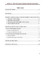 Văn hóa doanh nghiệp và đạo đức kinh doanh Đạo đức kinh doanh với nhà cung cấp