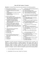 Đề thi môn đồ họa máy tính