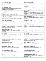 PHIẾU KIỂM TRA ĐỌC CHKII MÔN TIẾNG VIỆT 5