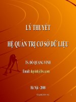 Thiết kế và quản trị cơ sở dữ liệu 1