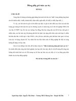 SKKN cách giải bài toán cực trị