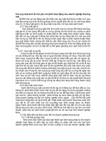 Các quy luật kinh tế chủ yếu chi phối hoạt động của doanh nghiệp thương mại