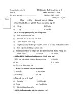 Đề KTĐK cuối kì II - Phù hợp