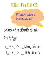 Bài 51-Các tật của mắt và cách sữa chữa