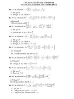 152 Bài tập nâng cao Toán 10