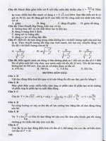 Luyện thi cấp tốc các dạng bài tập từ các đề thi quốc gia môn vật lý (NXB đại học sư phạm 2011)   phạm đức cường phần 2