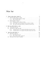 Điều khiển ổn định một số hệ phương trình có chậm