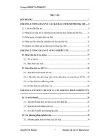 Đánh giá chất lượng nước ngầm trong mối quan hệ với bãi rác mễ trì