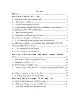 Đánh giá tác động của biến đổi khí hậu đến một số hệ sinh thái đất ngập nước ở hà nội và đề xuất biện pháp giảm thiểu