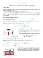 ôn tập lý thuyết điện phân
