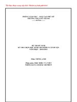 ĐỀ THI HSG SỐ 3 ANH 9 PHÙ MỸ