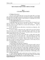 Bài giảng Tin học cơ bản