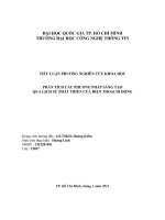 PHÂN TÍCH CÁC PHƯƠNG PHÁP SÁNG TẠO QUA LỊCH SỬ PHÁT TRIỂN CỦA ĐIỆN THOẠI DI ĐỘNG