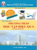 Phương pháp học tập hiệu quả