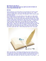 Bài viết số 6 văn lớp 11