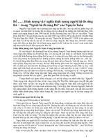 Ôn tập Tác phẩm Người lái đò sông Đà