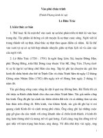 ĐỂ HỌC TỐT NGỮ VĂN LỚP 11