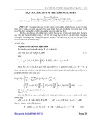 Một số công thức vi phân hàm ngẫu nhiên-Dương Tôn Đảm-tạp chí phát triển KH&CN tập 12 số 7-2009