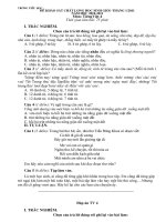 Đề-đáp án thi HSG môn TV 4-5 NH 2010-2011