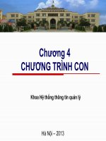 Chương 4 - chương trình con, Hà Nội 20013