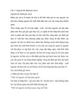 Đề cương kế toán tài chính