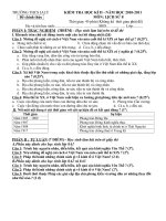 ĐỀ THI LỊCH SỬ 8 HKII (10-01)