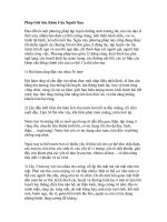 Phép giữ sức khỏe của người xưa