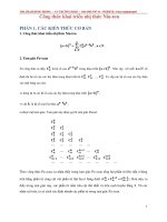 Các Bài Giảng Về Tổ Hợp_công thức khai triển Nhị thức Newton