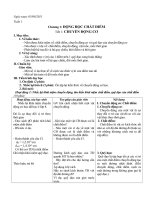 Giáo án Vật lí lớp 10 Cơ Bản