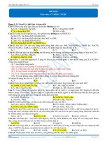 ôn tập hóa học 12 phần phi kim