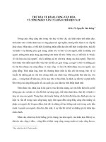 Báo cáo khoa học thử bàn về hàm lượng văn hoá và tính nhân văn của báo chí hiện nay