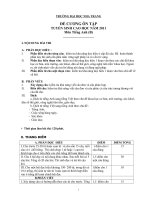 ĐỀ THI TUYỂN SINH CAO học năm 2011 môn tiếng anh (b) TRƯỜNG đại học NHA TRANG