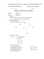 Đồ án tốt nghiệp thiết kế bảo vệ role cho trạm biến áp