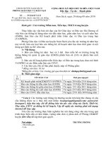 VĂN BẢN HD BÁO CÁO EMIS