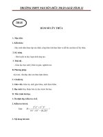 Giáo án hàm số lũy thừa