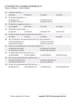 Bài tập Tiếng Anh ôn thi ĐH 19-36