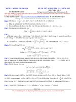 (chuyên đề + bộ đề )Toán chinh phục 8-9 điểm thi ĐHĐỀ THI THỬ  TOÁN 2015 (lần 3)