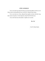 Hoàn thiện kế toán quản trị chi phí tại Bệnh viện Hữu nghị Đa khoa Nghệ An