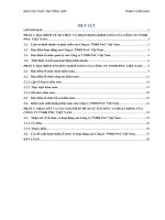 Báo cáo thực tập tổng hợp tại Công ty TNHH PwC Việt Nam