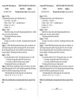 đề kiểm tra hóa 11, học kì 2