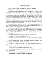 Tìm hiểu công tác HÒA GIẢI Ở CƠ SỞ