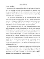 Sáng kiến kinh nghiệm Một số biện pháp tổ chức trò chơi trong giờ luyện từ và câu lớp 3