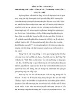 SÁNG KIẾN KINH NGHIỆM MỘT SỐ BIỆN PHÁP SỬA LỖI CHÍNH TẢ CHO HỌC SINH LỚP 4A