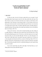 Báo cáo khoa học Vài nét về sự định hình văn hóa truyền thông kỹ thuật dưới góc nhìn xã hội