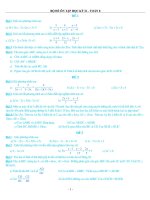 Các bộ đề thi HKII Toán 8