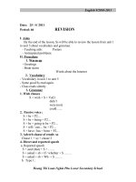 giao an anh 9 tiet 66-70