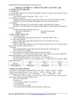 Tổng hợp đề thi tuyển sinh các năm theo chủ đề