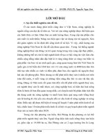 Giải pháp tái cơ cấu kinh tế ngành thuỷ sản TP Hải Phòng sau suy thoái kinh tế theo hướng giá trị gia tăng cao
