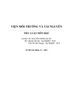 sử dụng hợp lý tài nguyên nước
