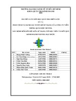 Phân tích đánh giá tuyên bố sứ mạng của công ty Viễn thông Quân đội- Viettel